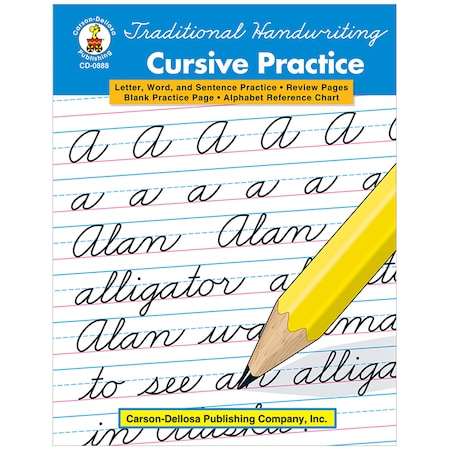 Traditional Handwriting - Cursive Practice Resource Book